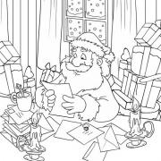 Coloriages Père Noel