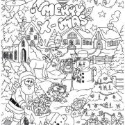 Coloriages Père Noel