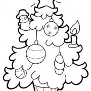coloriages sapins