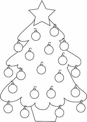 coloriages sapins