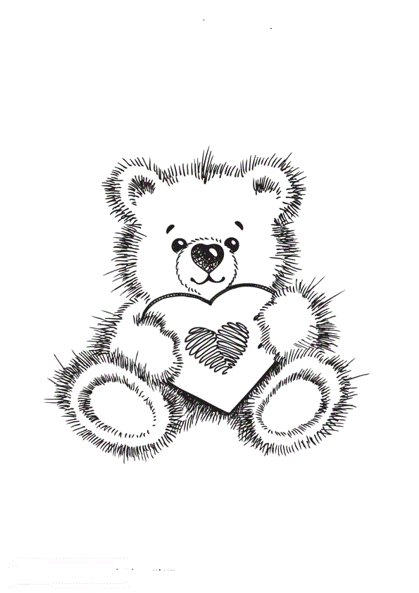Coloriage fete st valentin 02