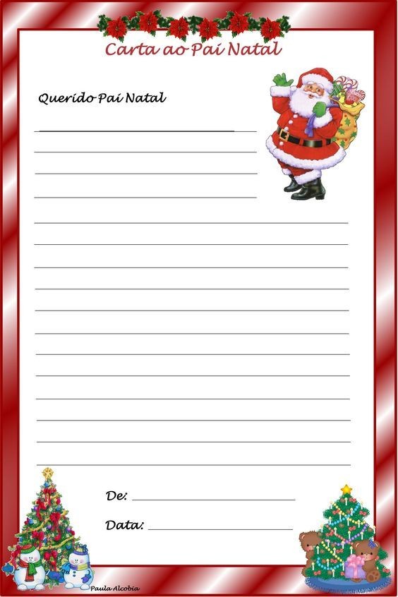 Ma lettre au Père Noel