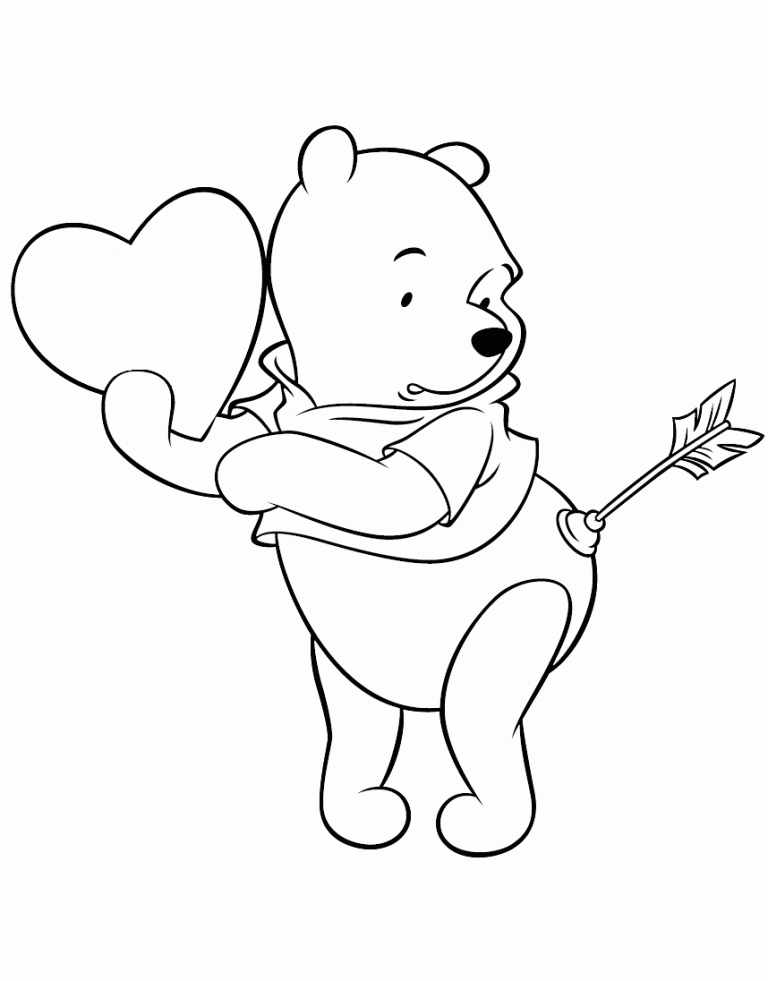 Valentines disney coloring pages best coloring pages for kids