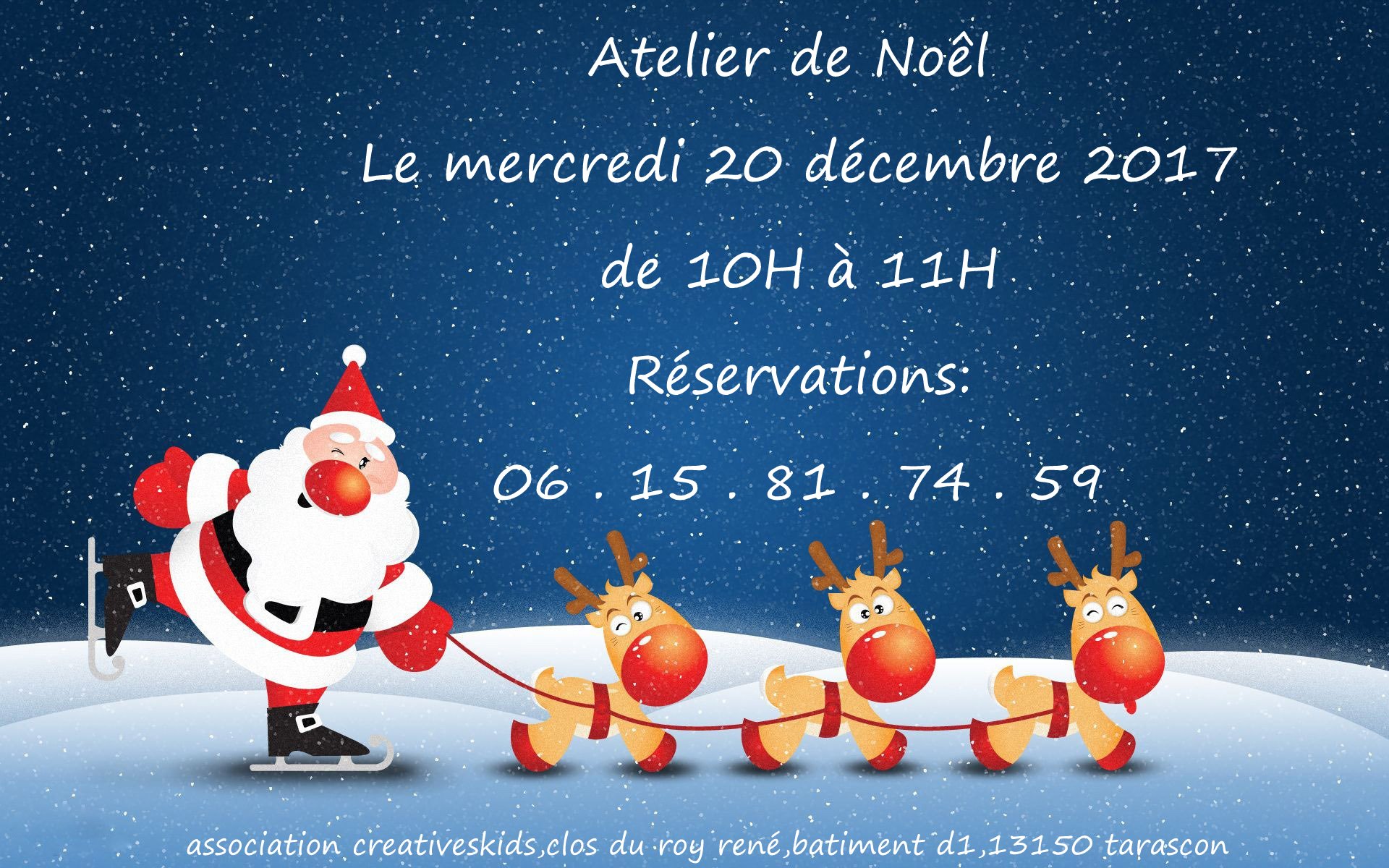 Santa claus winter snow christmas merry christmas